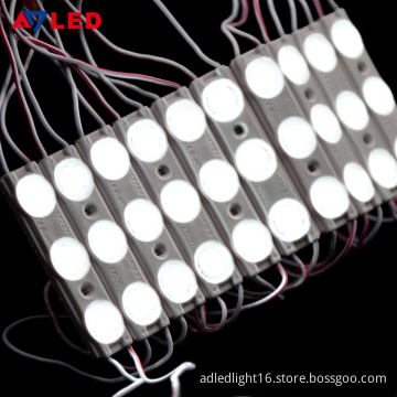 Adled Light dc12V IP67 3 chip led fairy 2835 led module for 12v led sign